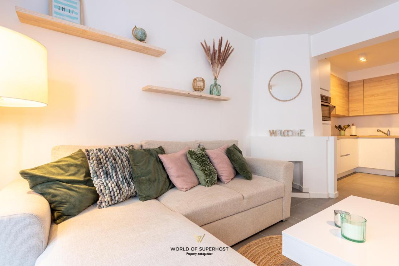 Spacious Apartment Closeby The Sea Up To 6 People! Oostende Exterior foto