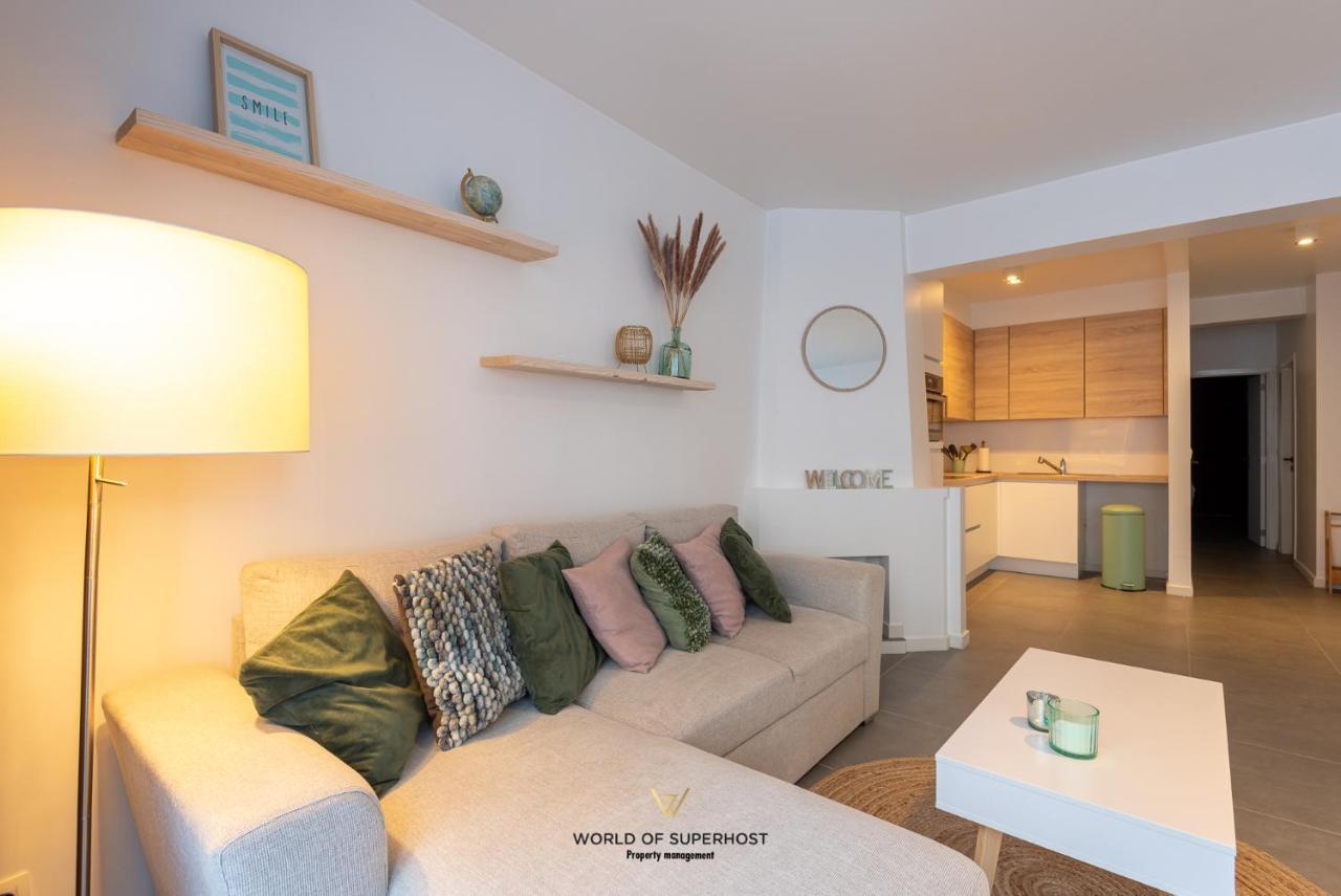 Spacious Apartment Closeby The Sea Up To 6 People! Oostende Exterior foto