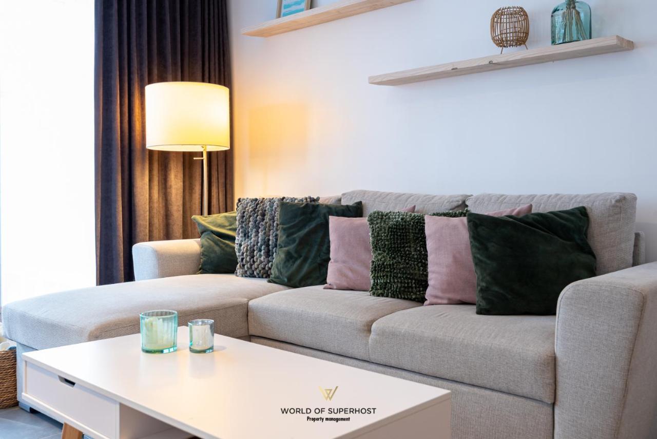 Spacious Apartment Closeby The Sea Up To 6 People! Oostende Exterior foto