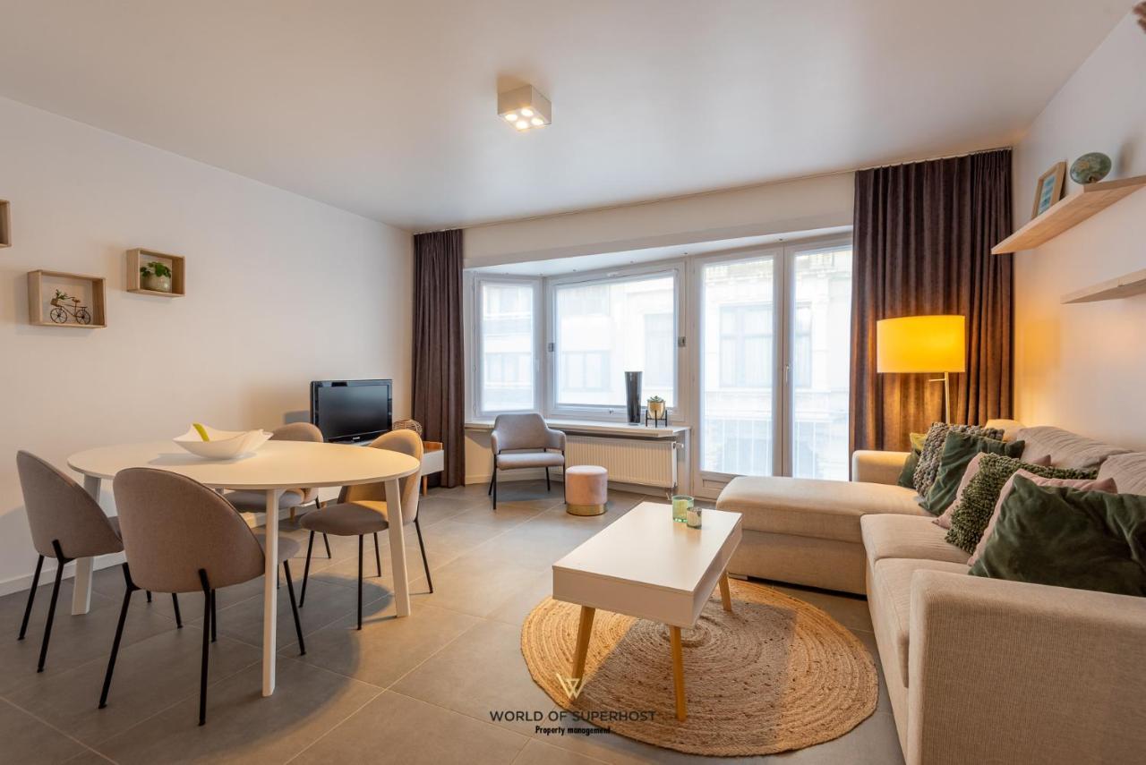 Spacious Apartment Closeby The Sea Up To 6 People! Oostende Exterior foto