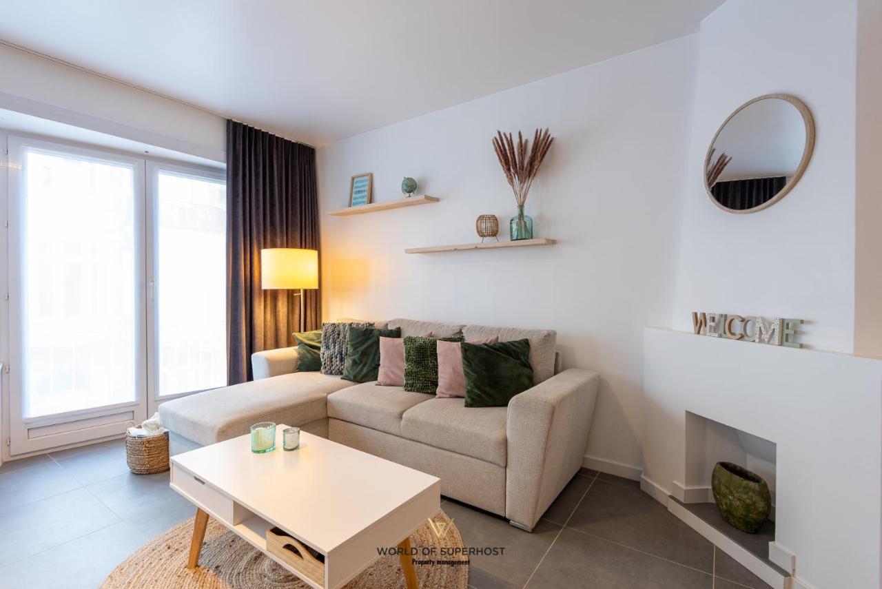 Spacious Apartment Closeby The Sea Up To 6 People! Oostende Exterior foto